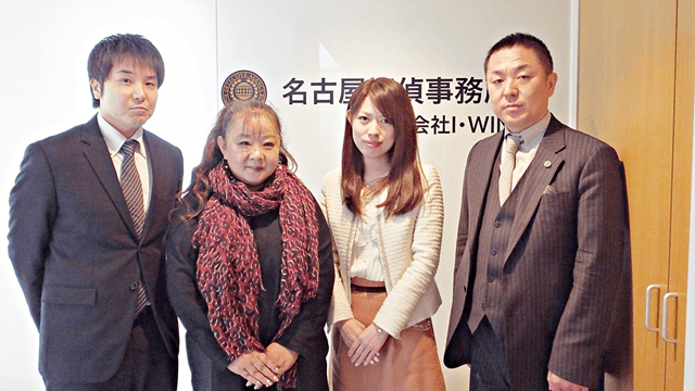鈴木弁護士と山崎弁護士と加藤なぎさの写真