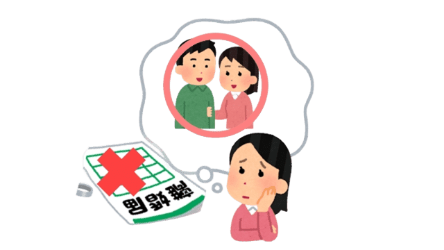 夫（妻）の浮気に悩み、離婚ではなく夫婦修復を希望する女性のイラスト。浮気の事実確認と証拠取得の大切さを表しています。
