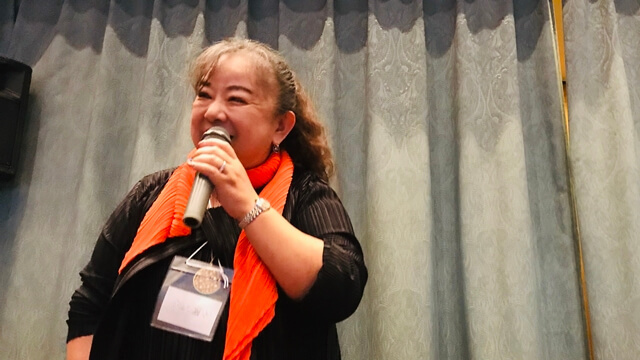 笹川記念会館　加藤なぎさ　講演
