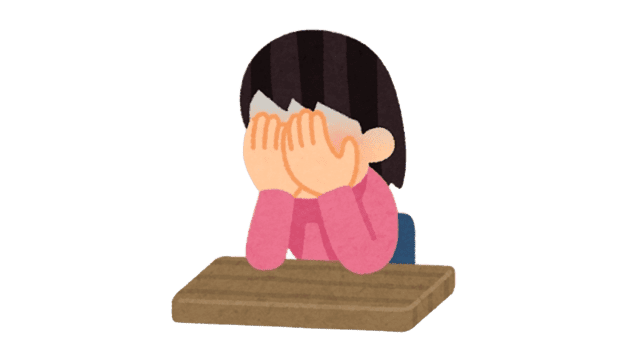 浮気問題を誰にも相談できず、一人で悩み苦しむ女性のイラスト。調査だけでなく、お客様の気持ちに寄り添いながらサポートすることを表しています。
