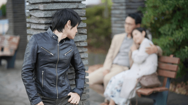 岐阜の講演で不倫している奥様を調査している風景の写真