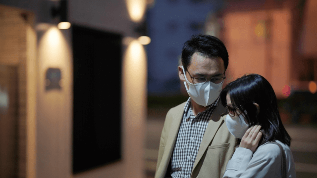 岐阜で夫の浮気調査の風景の写真